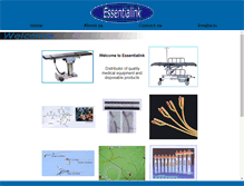 Tablet Screenshot of essentialinklimited.com